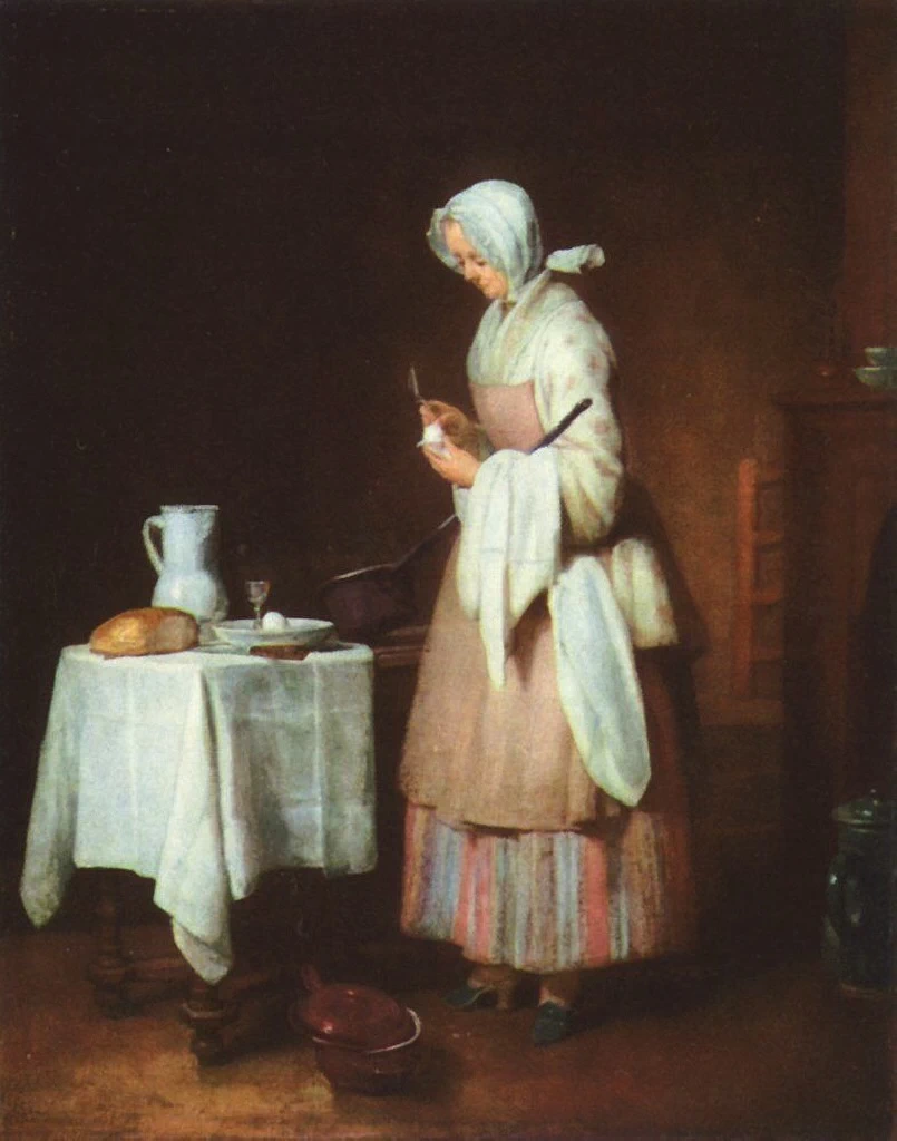 Jean Siméon Chardin - L'infermiera attenta, National Gallery of Art, Washington DC